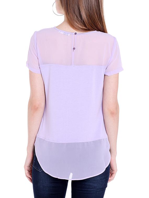 light purple cotton top - 14367853 - Zoom Image - 3