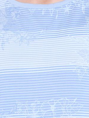 light blue viscose tank top - 14367855 - Standard Image - 4