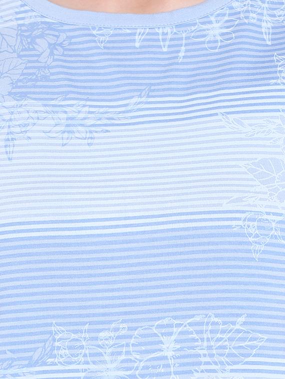 light blue viscose tank top - 14367855 - Zoom Image - 4