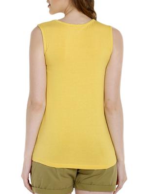 yellow viscose tank top - 14367856 - Standard Image - 3