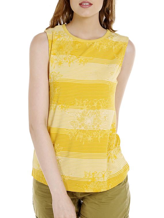 yellow viscose tank top - 14367856 - Zoom Image - 1
