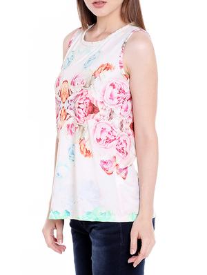 white cotton tank top - 14367857 - Standard Image - 2
