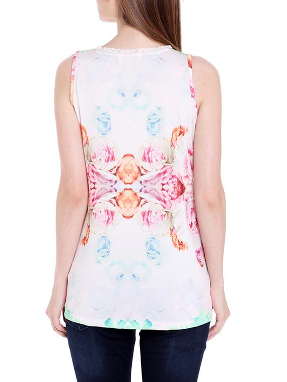 white cotton tank top - 14367857 - Zoom Image - 3