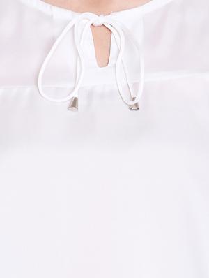 solid white boxy top - 14367862 - Standard Image - 4