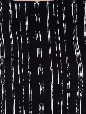 black printed viscose top - 14367866 - Standard Image - 4