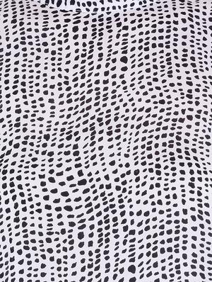 white viscose a line top - 14367871 - Standard Image - 4