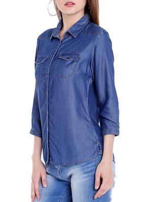 blue denim shirt - 14367893 - Standard Image - 2