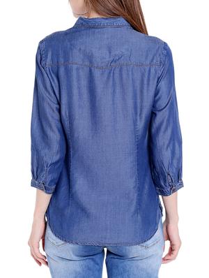 blue denim shirt - 14367893 - Standard Image - 3