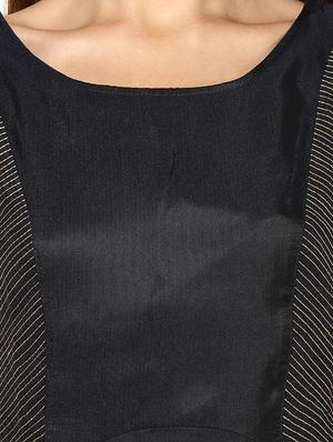 navy blue casual dress - 14369132 - Standard Image - 4