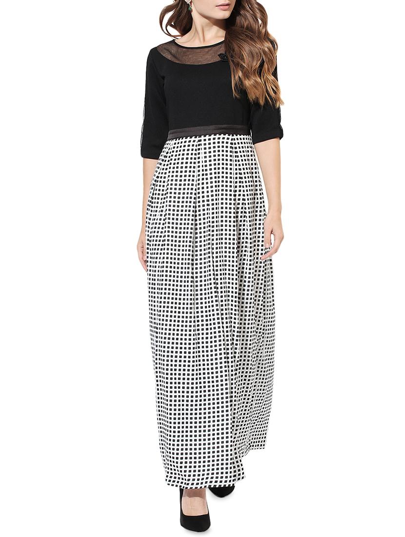 black printed casual dress - 14369153 - Zoom Image - 1
