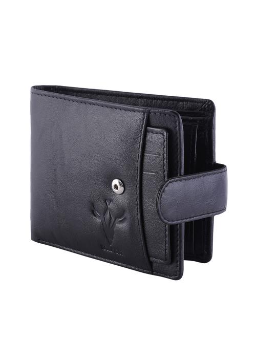 black leather wallet - 14370393 - Standard Image - 1