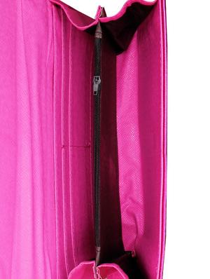 multi colored leatherette regular clutch - 14370609 - Standard Image - 3