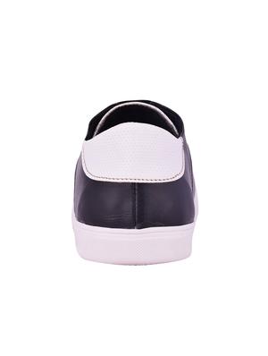 white leatherette lace up sneaker - 14370882 - Standard Image - 3