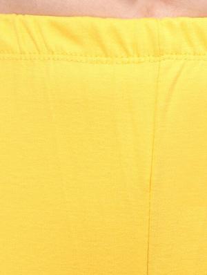 yellow cotton leggings - 14372539 - Standard Image - 4