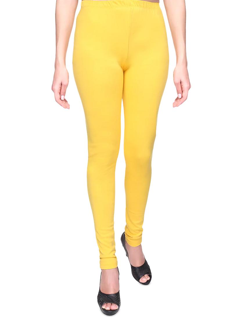 yellow cotton leggings - 14372539 - Zoom Image - 1