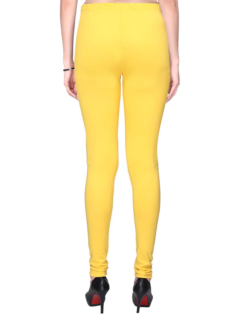 yellow cotton leggings - 14372539 - Zoom Image - 3