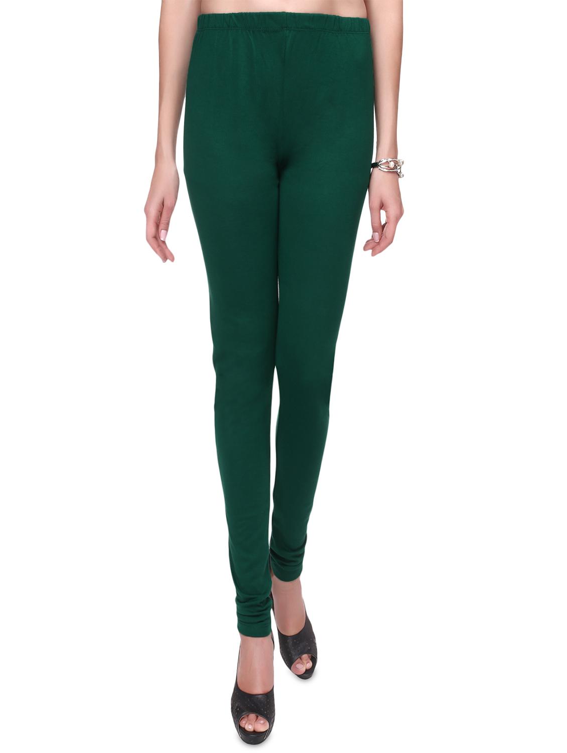 green cotton leggings - 14372587 - Zoom Image - 1