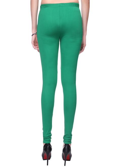 green cotton leggings - 14372588 - Very Small Image - 1