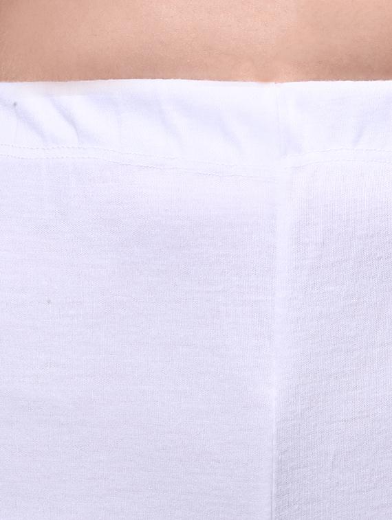 white cotton leggings - 14372593 - Zoom Image - 4