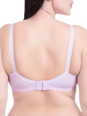 set of 3 light pink cotton regular bras - 14372847 - Standard Image - 4