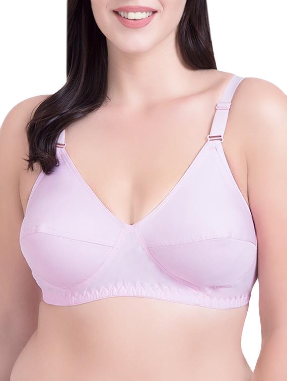 set of 3 light pink cotton regular bras - 14372847 - Zoom Image - 2