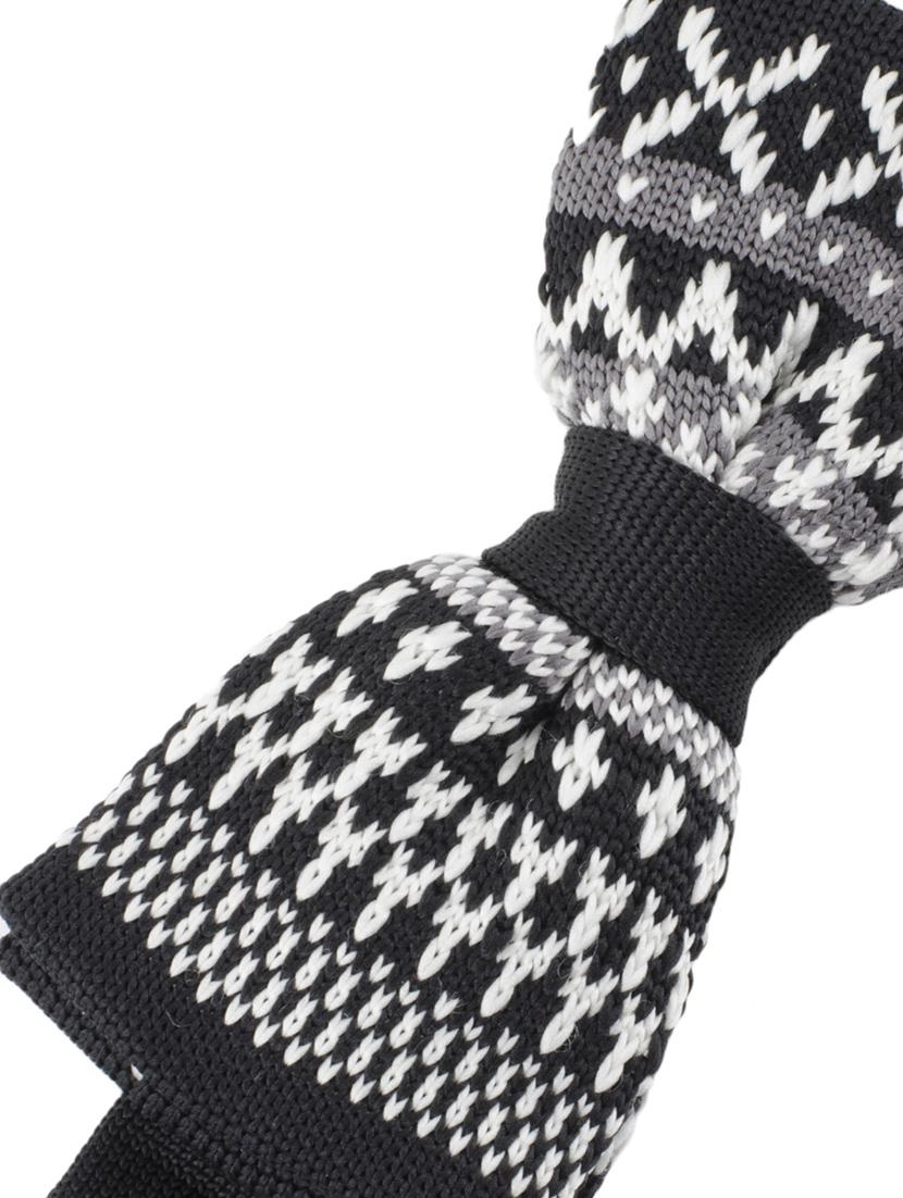 black micro fibre bow tie - 14375068 - Zoom Image - 2