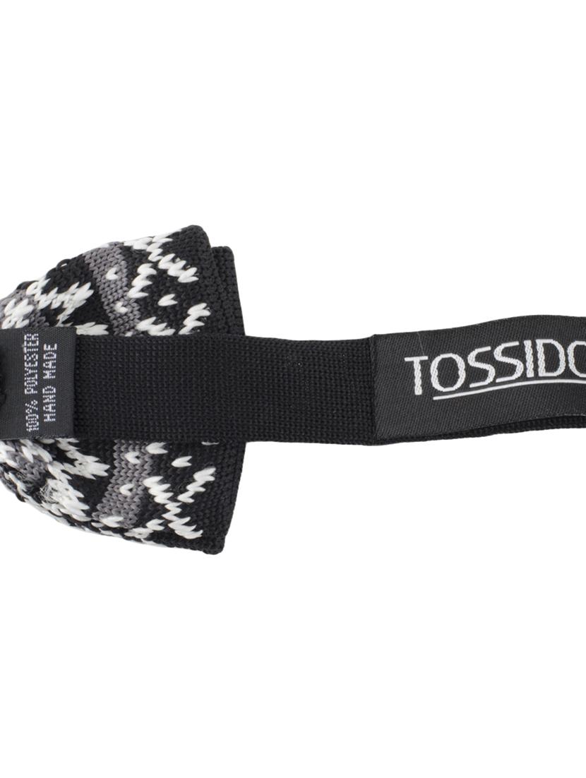 black micro fibre bow tie - 14375068 - Zoom Image - 3