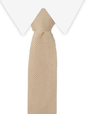 brown micro fibre tie - 14375184 - Standard Image - 4
