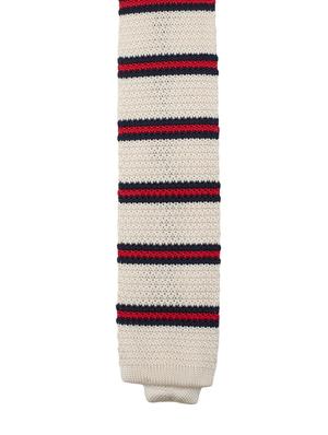 beige micro fibre tie - 14375186 - Standard Image - 3
