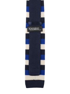 blue micro fibre tie - 14375192 - Standard Image - 2