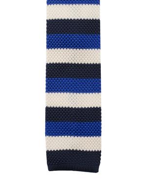 blue micro fibre tie - 14375192 - Standard Image - 3