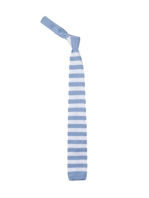 blue micro fibre tie - 14375193 - Standard Image - 1