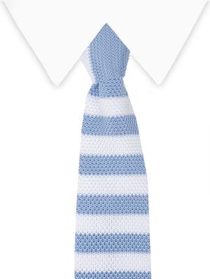 blue micro fibre tie - 14375193 - Standard Image - 4