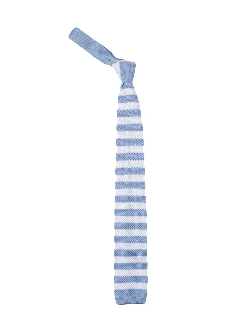 blue micro fibre tie - 14375193 - Zoom Image - 1