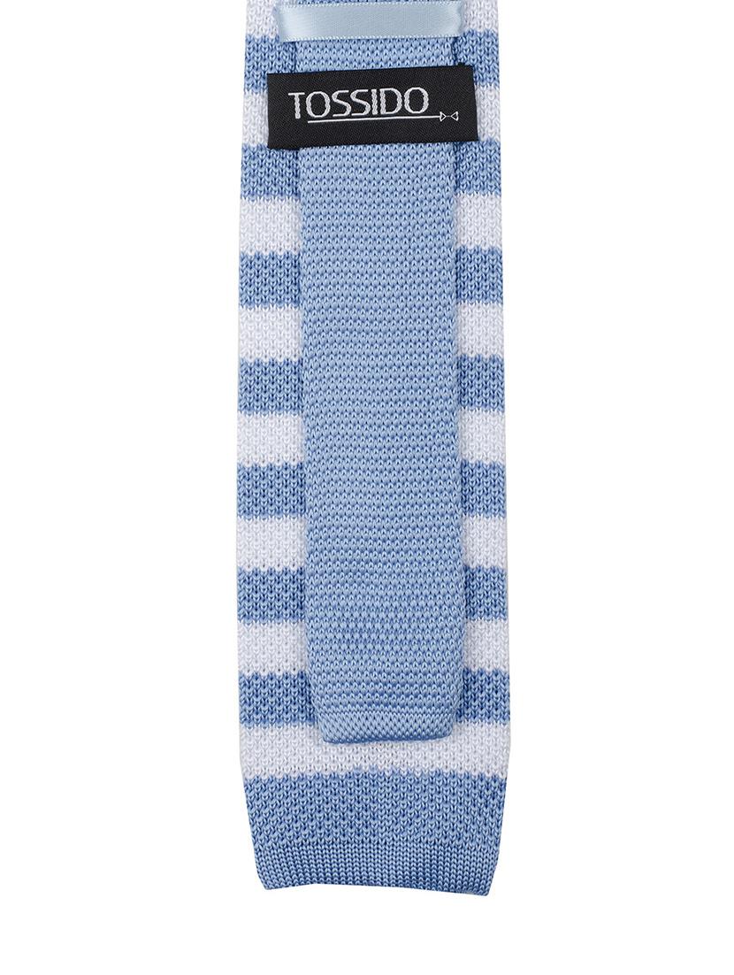 blue micro fibre tie - 14375193 - Zoom Image - 2