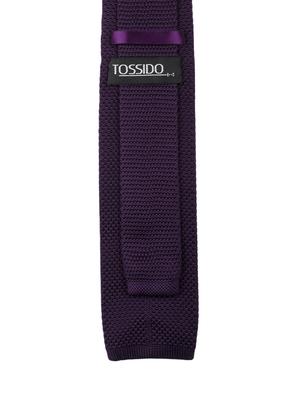 purple micro fibre tie - 14375194 - Standard Image - 2