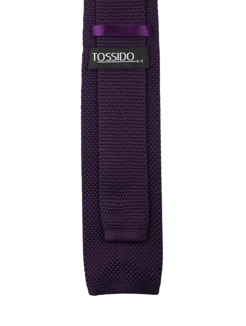 purple micro fibre tie - 14375194 - Zoom Image - 2