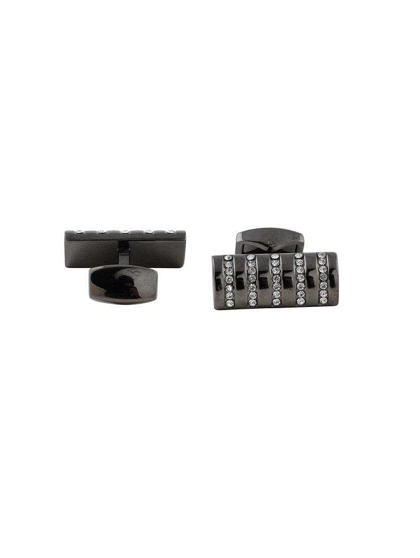 grey metal cufflink - 14375207 - Zoom Image - 2