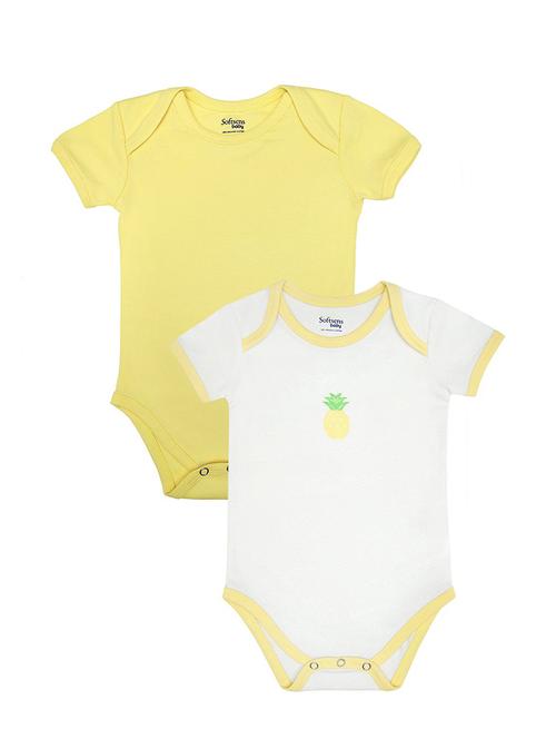 multi colored cotton onesies - 14375318 - Standard Image - 1