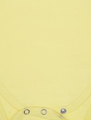 yellow cotton onesies - 14375323 - Standard Image - 4