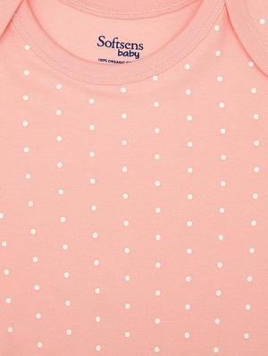 pink cotton onesies - 14375324 - Standard Image - 3