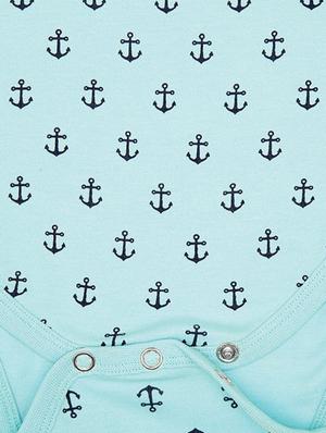 blue cotton onesies - 14375325 - Standard Image - 4