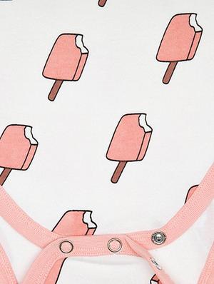 pink cotton onesies - 14375329 - Standard Image - 4