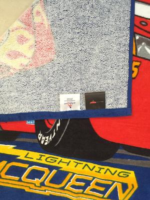 blue cotton bath towel - 14375413 - Standard Image - 3