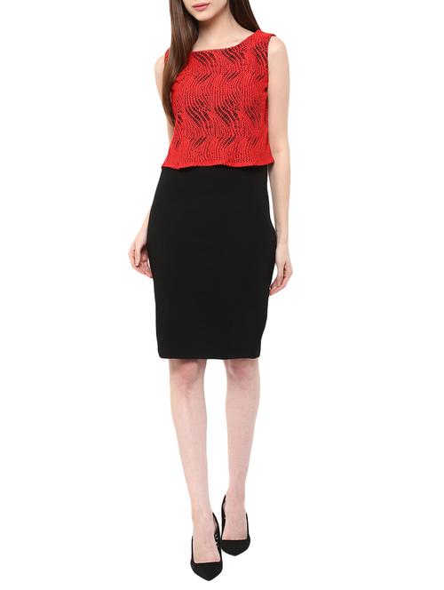 multi colored cotton blend dress - 14376154 - Standard Image - 1