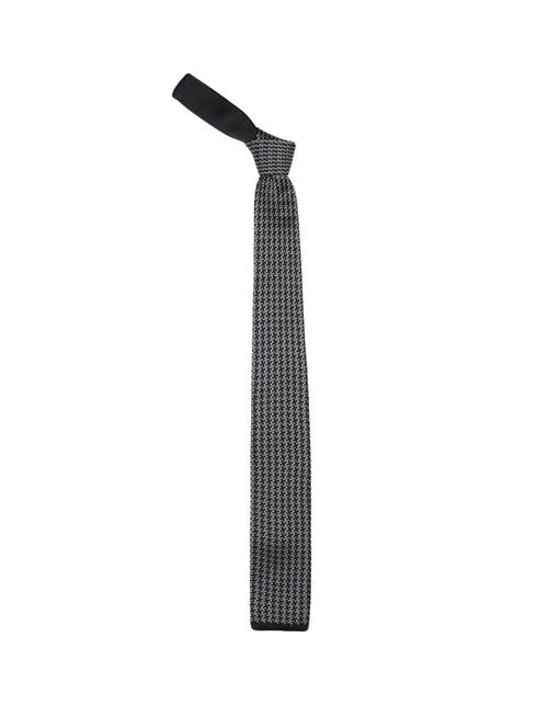 black micro tie - 14376835 - Standard Image - 1