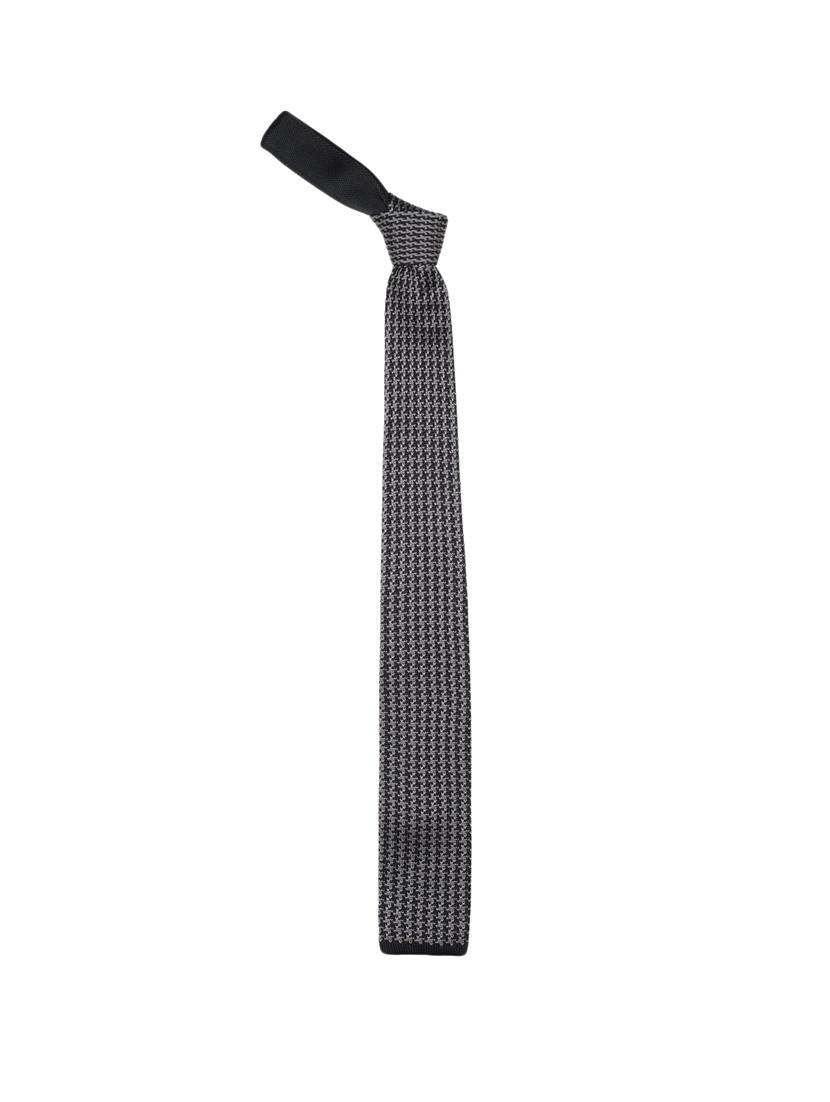 black micro tie - 14376835 - Zoom Image - 1