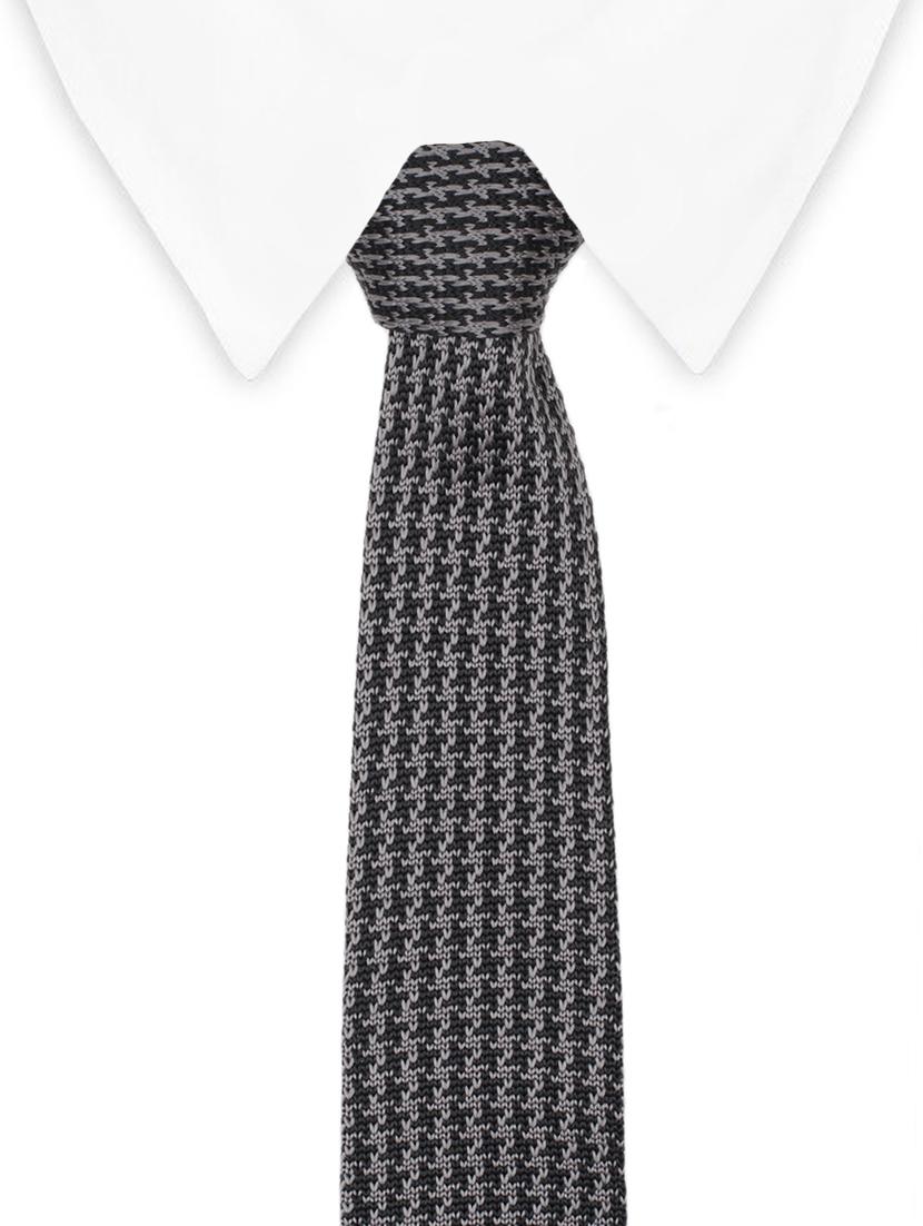 black micro tie - 14376835 - Zoom Image - 4