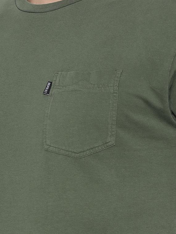 green cotton t-shirt - 14376913 - Zoom Image - 4