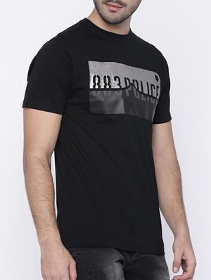 black cotton t-shirt - 14376931 - Standard Image - 2